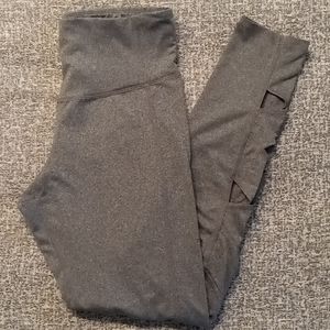 C9 High-Waisted Cutout Leggings - L, Gray